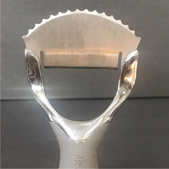 Art and Cook AR+COOK Scraper Peeler Stainless Steel Zink Design Kitchen Tool - Picture 2 of 5